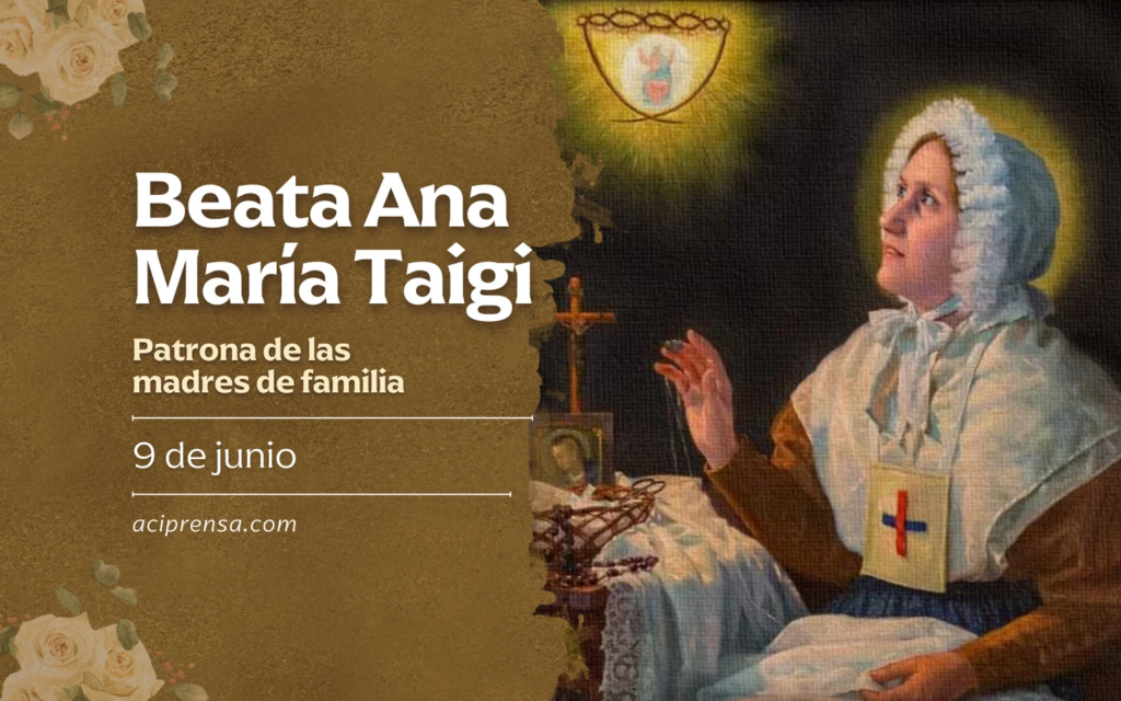 Santo del día 9 de junio: Beata Ana María Taigi. Santoral católico