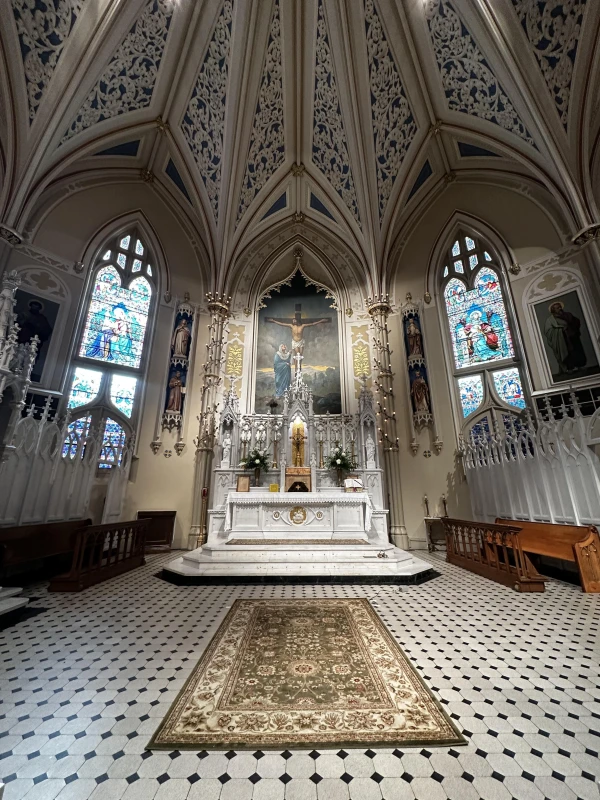 Basílica de St. Mary en Natchez, Misisipi (Estados Unidos). Crédito: Cortesía del P. Aaron Williams.
