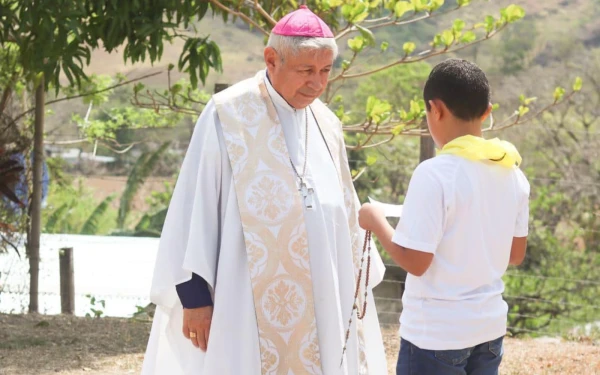 Mons. Pedro Joaquín Hernández Cantarero, Vicario Apostólico del Darién. Crédito: Vicariato Apostólico de Darién