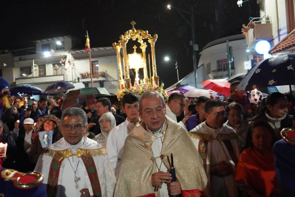 Procesión del Corpus Christi en Cuenca. Crédito: Mario Calle / Radio Católica Cuenca