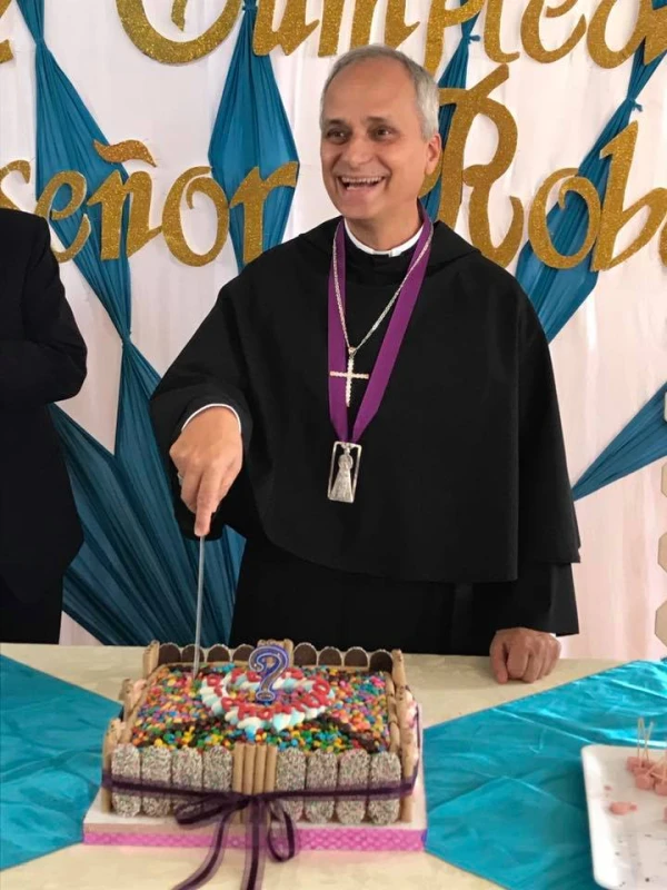 Misa del día central de la Fiesta de Jesus Nazareno Cautivo y cumpleaños de Mons. Robert Francis Prevost, jueves 14 de septiembre de 2017. Crédito: Cortesía de la Diócesis de Chiclayo